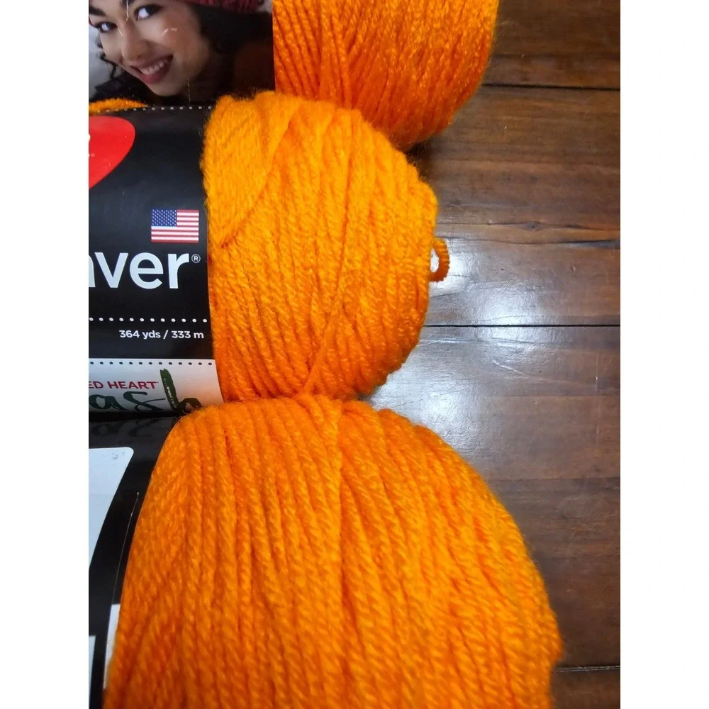 Red Heart three skeins
